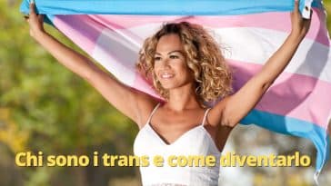 transessuale alza bandiera